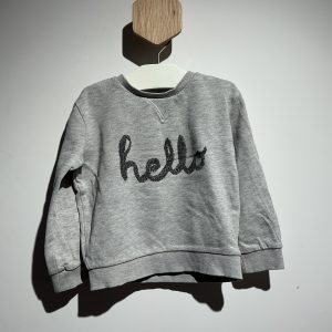 Sweat "Hello" Kiabi 2 ans