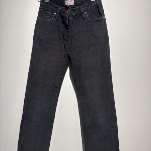 Pantalon velours cotelé noir Dynam Girl 10 ans