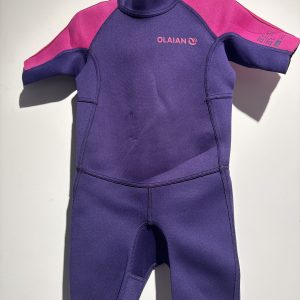 Lycra rose et violet Decathlon 4ans