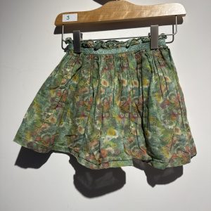 Jupe fleurie Arsène et les pipelettes 4 ans