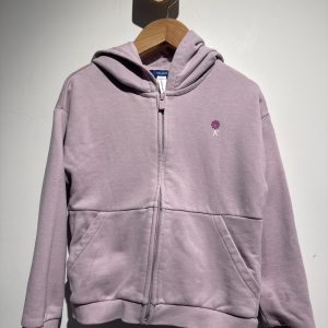Veste zip à capuche violet Okaidi 6 ans