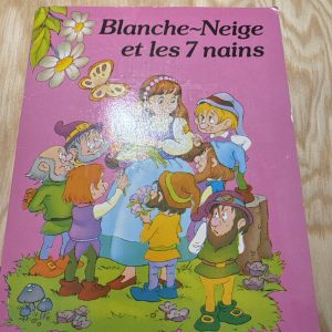 Blanche neige et les 7 nains - vintage