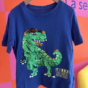 Tshirt dinosaure à sequins H&M 6 ans