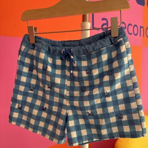 Maillot de bain damier et crabe Jacadi 6 ans