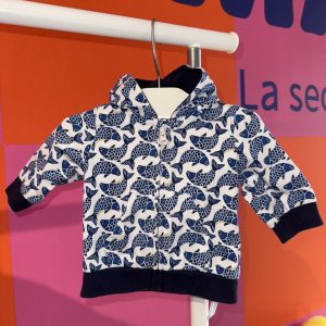 Veste zip Petit bateau 3 mois