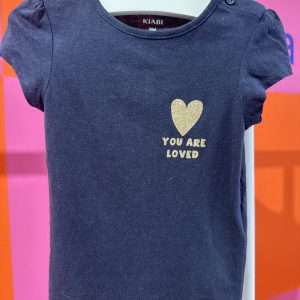Tshirt "You are Loved" Kiabi 9 mois