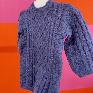 robe pull bleu marine à paillettes tape à l'oeil 18 mois