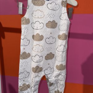 Combinaison motif nuage Mots d'enfants 6 mois