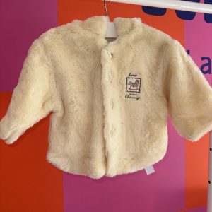 Manteau tout doux vintage Mini Charanga 12 mois