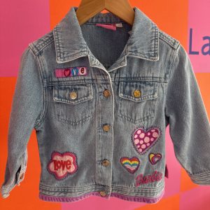 Veste en jean Barbie 3 ans