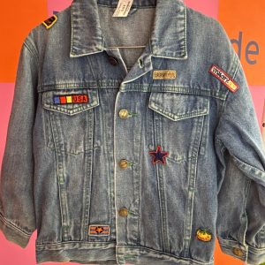 Veste en jean vintage marque inconnue 5 ans