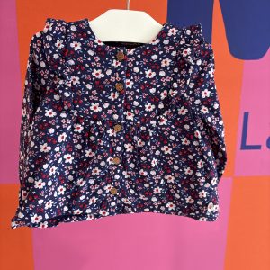 Blouse fleurie Sergent Major 12 mois