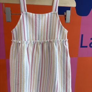 Robe à rayures colorés Kiabi 18 mois