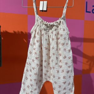 Combinaison pantalon fleurie La petite Zoé 9 mois