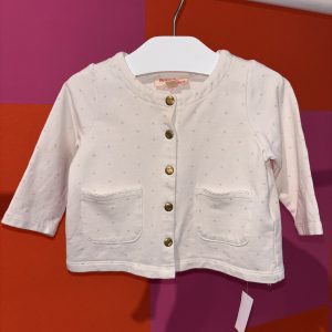 Veste écru à pois Du Pareil au Même 3 mois