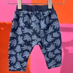 Pantalon sucre d'orge 3 mois imprimé ours polaire