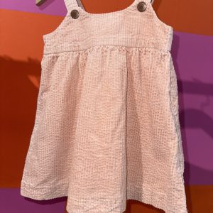 Robe velours cotelé rose Kiabi 2 ans