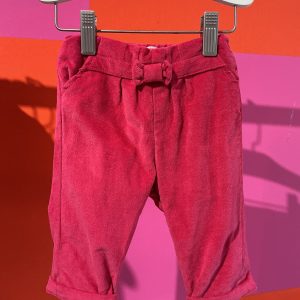 Pantalon rose fourré Du Pareil au Même 6 mois