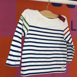 T shirt manches longues marinière Mousqueton 4 ans