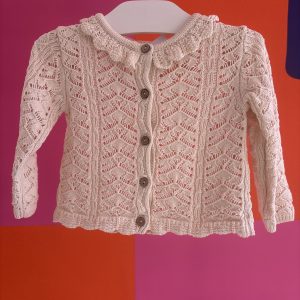 Gilet en crochet Kiabi 12 mois