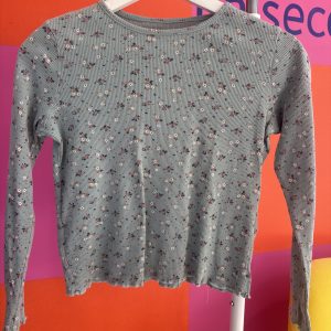 Tshirt manches longues fleuri Vertbaudet 10 ans