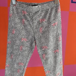 Legging à pois et motif léopard Inextenso 6 ans