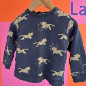 Sweat motifs tigre Kiabi 18 mois