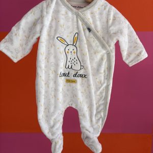 Pyjama "tout doux" Sucre d'orge 1 mois