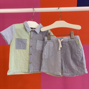 Ensemble short et chemise Boutchou 9 mois