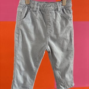 Pantalon bleu Tape à l'Oeil 12 mois