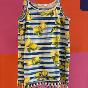 Débardeur motif citrons Mama Mama 5 ans