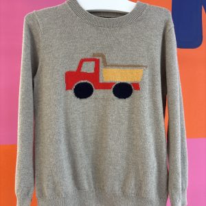 Pull motif Camion Monoprix 4 ans