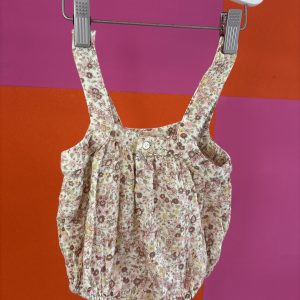 Barboteuse fleurie Zara 6 mois