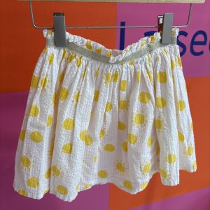 Jupe motif lune et soleil Arsène et les Pipelettes 6 ans