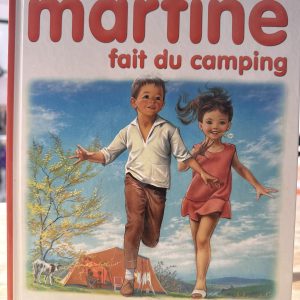 Martine fait du camping