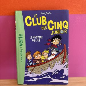 La bibliothèque verte - Le club des cinq junior - Le mystère de l'île
