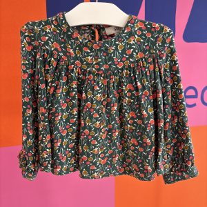 Blouse fleurie La Redoute 3 ans
