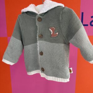 Veste épaisse à capuche Mots d'enfants 9 mois