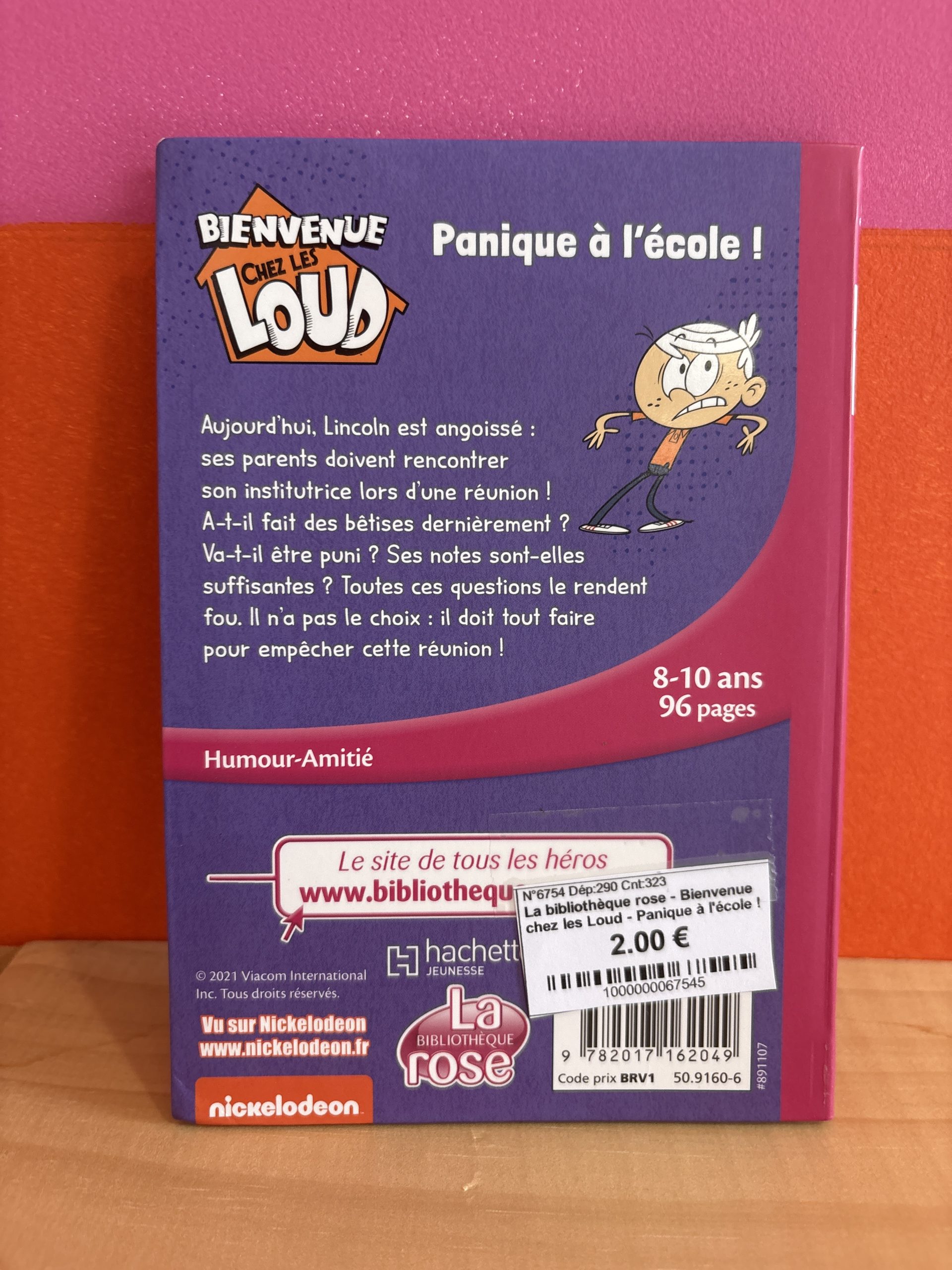 La bibliothèque rose - Bienvenue chez les Loud - Panique à l'école ! – Image 2