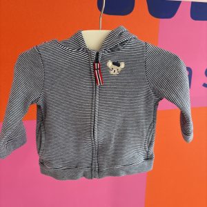 Veste zip à capuche Sergent major 6 mois