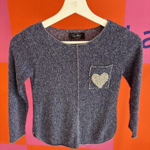 Pull bleu marine Bazar de fille taille inconnue