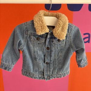 Veste en jean moumoute Primark 9 mois