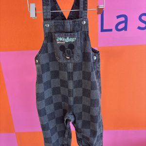 Salopette damier Disney Primark 18 mois