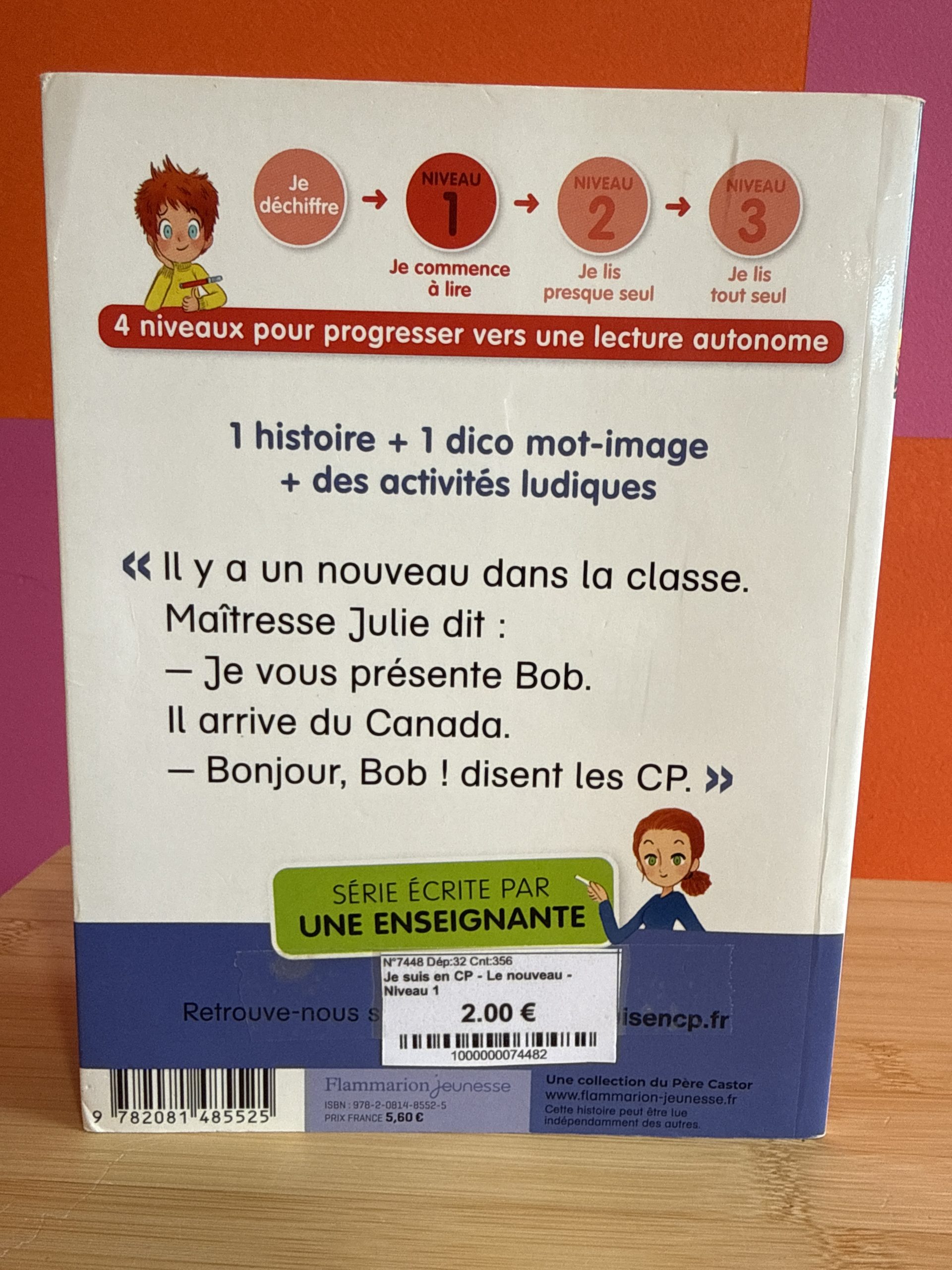 Je suis en CP - Le nouveau - Niveau 1 – Image 2