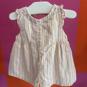 Robe rayée Sergent Major 3 mois
