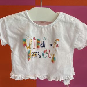 Tshirt "wild and lovely" Inextenso 3 mois