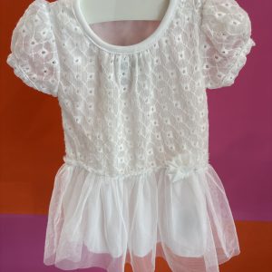 Robe dentelle et tule Tissaia 3 mois