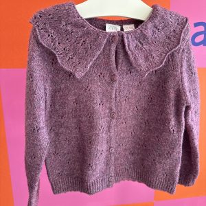 Gilet violet Zara 3 ans