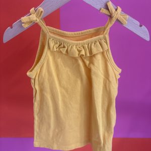 Débardeur jaune Kiabi 6 mois