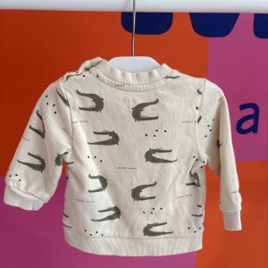 Sweat motif crocodile Kiabi 6 mois